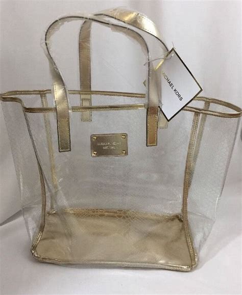 beach bag michael kors|michael kors clear tote bags.